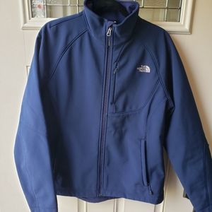 Women's North Face XL Navy Blue Full Zip Jacket